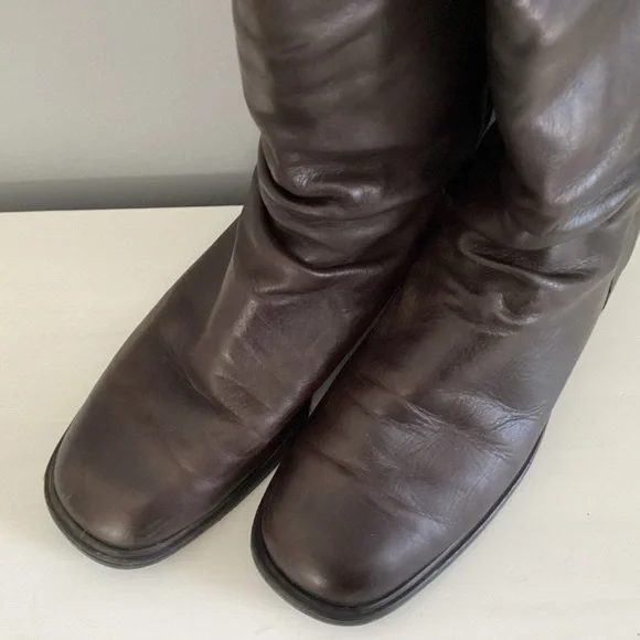 SANTANA Canada Women's Brown Leather Boots 7.5 - Picture 2 of 6